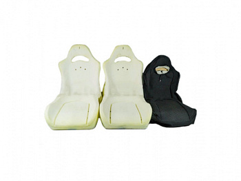 Комплект для сборки сидений Recaro (черная ткань) на ВАЗ 2108-21099, 2113-2115, 5-дверная Нива 2131