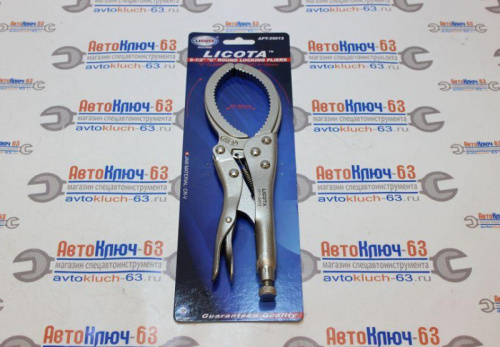 Ручные тиски струбцина с закругленными губками Licota в интернет-магазине avtofirma63.ru 