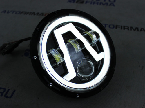 Фары светодиодные Нива 2121 УАЗ тюнинг с габаритом и поворотником TLM-020