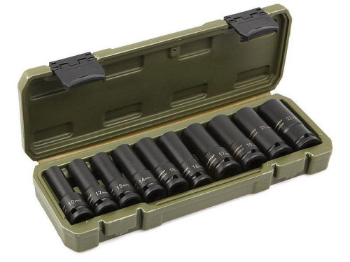 Набор головок ударных удлиненных 1/2 10 шт Дело Техники в интернет-магазине avtofirma63.ru 