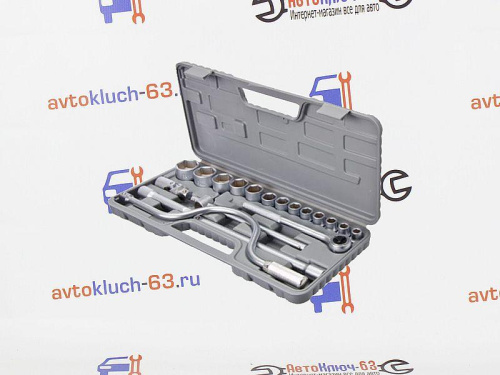 Набор головок Ермак 19 предметов 10-32 мм с карданным шарниром 1/2 в интернет-магазине avtofirma63.ru 