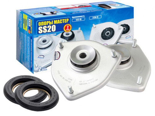 Опоры стоек передних SS20 Мастер ВАЗ 2190, 2191, 2192, 2194 (без ЭУР, с подшипником) в интернет-магазине avtofirma63.ru 