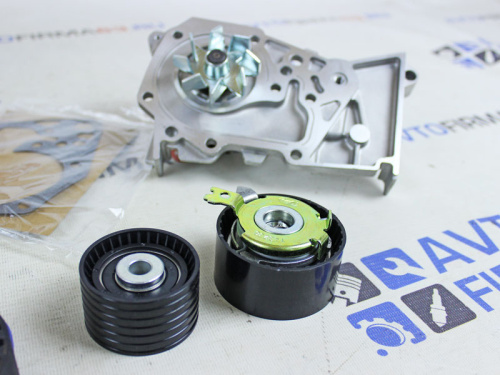 Комплект ремня ГРМ с роликами и помпой для а/м R-90, 16 кл, GATES (KP35671XS) в интернет-магазине avtofirma63.ru 