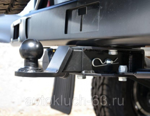 Фаркоп (ТСУ) со съемным шаром универсальный на ВАЗ 21214 -2131 Нива Урбан, Техносфера на Лада 4x4 Нива