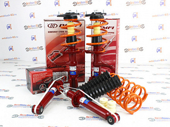 Подвеска в сборе Приора -50 мм Demfi Premium газомасляная в интернет-магазине avtofirma63.ru 