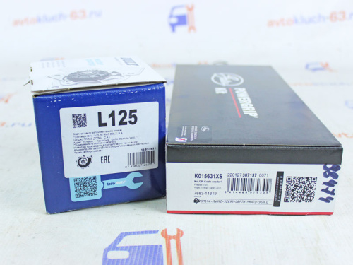 Комплект ГРМ Gates K015631XS и помпа Dolz L-125 на 16 кл Лада Приора, Гранта, Калина 2, Веста в интернет-магазине avtofirma63.ru 