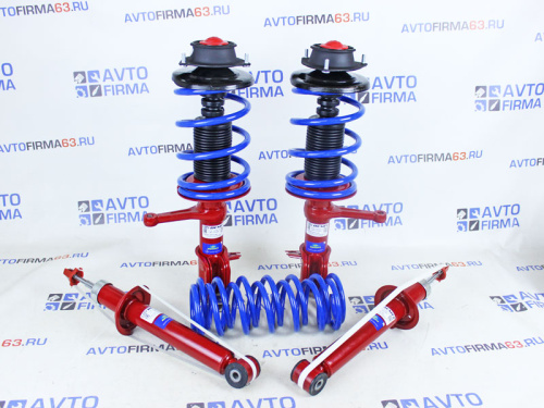 Комплект подвески в сборе ВАЗ 2108-21099, ВАЗ 2113-2115 -90мм Demfi Premium газомасляная в интернет-магазине avtofirma63.ru 