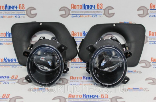 Противотуманные фары для а/м 1117-19, 2190-91, R-90 с рамками LD-089