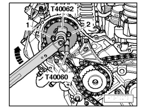 Набор фиксаторов для дизельных двигателей VW-Audi V6 (2.7, 3.0) V8 (4.0, 4.2) со съемником помпы Licota в интернет-магазине avtofirma63.ru 