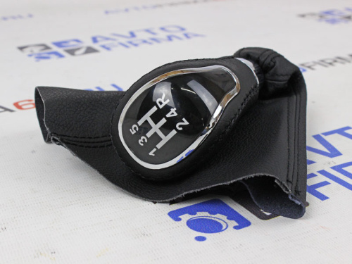 Ручка КПП из кожи от Весты для Приора 2