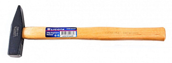 Молоток с ручкой из дерева гикори 200 грамм AHM-00200, Licota