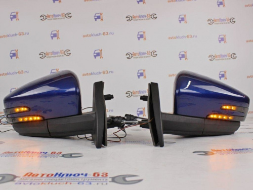 Боковые зеркала на Ниву 4x4, Урбан в стиле Гранта с повторителем AMG, электрические в интернет-магазине avtofirma63.ru 