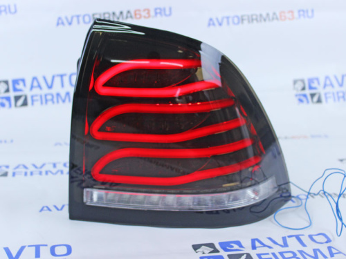 Задние черные светодиодные фонари для а/м 2170 в стиле AMG