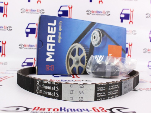 Комплект ремня ГРМ с роликом Лада Гранта, Гранта FL 8 кл. MAREL MKR012 в интернет-магазине avtofirma63.ru 