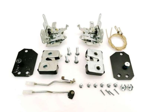 Бесшумные замки на Лада Ниву под евро ручки