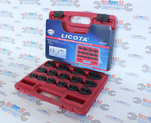 Набор ключей 3/8 и 1/2 8-24 мм ATF-5107 Licota в интернет-магазине avtofirma63.ru 