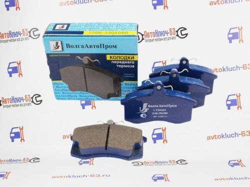 Колодки переднего тормоза на ВАЗ 2108-21099, 2113-2115 ВолгаАвтоПром в интернет-магазине avtofirma63.ru 