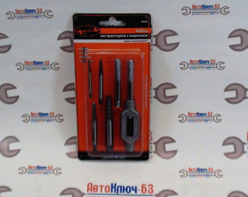 Набор экстракторов М3-М14 (4 шт+вороток) Авто Дело в интернет-магазине avtofirma63.ru 