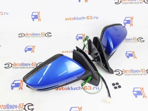 Боковые зеркала на ВАЗ 2110-2112, 2170 Лада Приора в стиле Гранта с повторителем AMG плазма механические в интернет-магазине avtofirma63.ru 