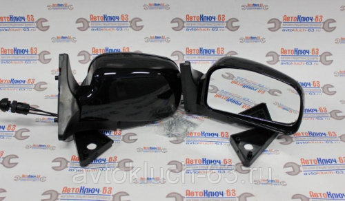 Боковые зеркала для а/м 2104, 2105, 2107 цвет черный YH-3386-M-B-07 в интернет-магазине avtofirma63.ru 