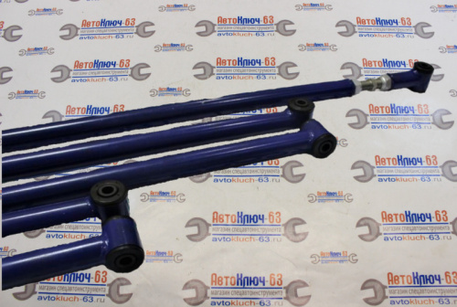 Усиленные реактивные тяги Лада Нива 4х4, поперечная тяга регулируемая, втулки резина 40-40 Кросс в интернет-магазине avtofirma63.ru 