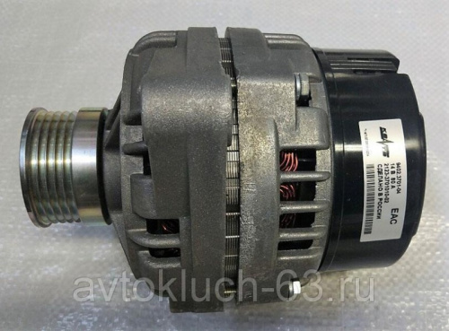 Генератор  ВАЗ 2123 Шевроле-Нива, 14V, 80А производство КЗАТЭ 9402.3701-04