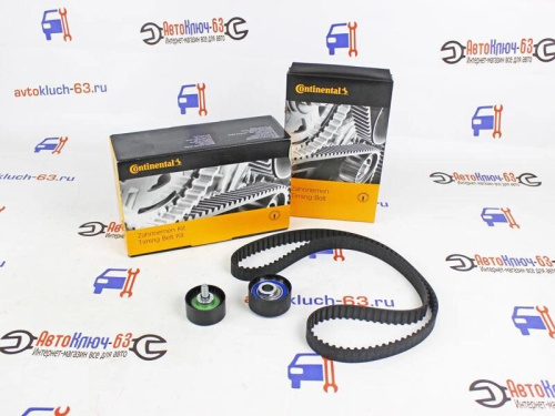 Комплект ремня ГРМ с роликами для а/м 2170-2172, 2180-2181, 2190-2191, 16 кл, Contitech (CT1137K1) в интернет-магазине avtofirma63.ru 