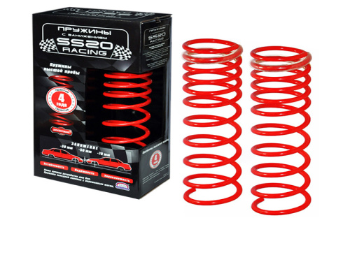 Задние пружины ВАЗ 2110, 2111, 2112 -30мм SS20 холодной навивки переменный шаг в интернет-магазине avtofirma63.ru 