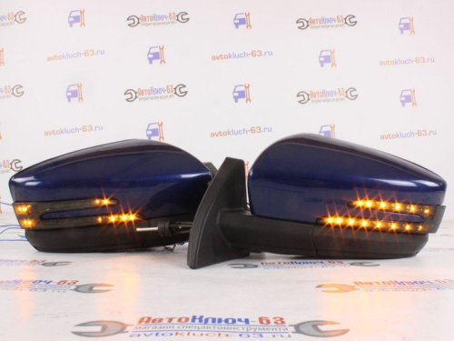 Боковые зеркала на Ниву 4x4, Урбан в стиле Гранта с повторителем AMG, электрические в интернет-магазине avtofirma63.ru 