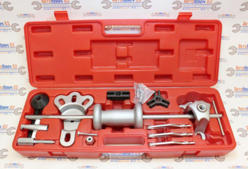 Набор съемников с обратным молотком 11 предметов Licota в интернет-магазине avtofirma63.ru 