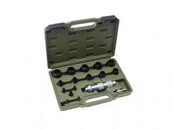 Набор просечек со сменными насадками 18 предметов в кейсе Дело Техники в интернет-магазине avtofirma63.ru 