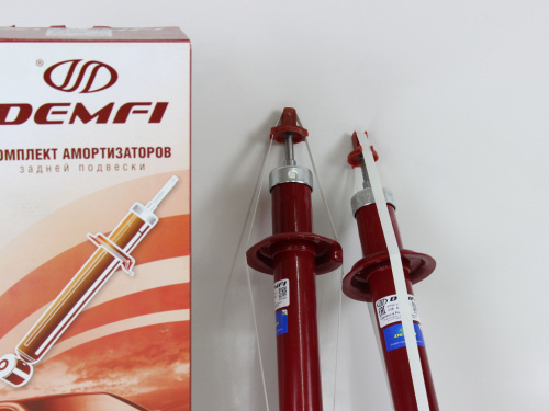 Амортизаторы задние газомаслянные Demfi Премиум на Лада Ларгус в интернет-магазине avtofirma63.ru 
