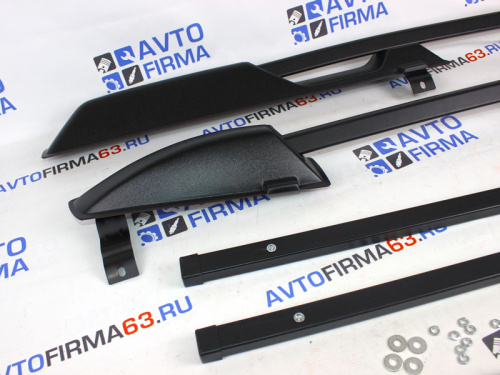 Рейлинги с поперечинами усиленные Черный муар Лада Калина хэтчбек LKA551511 в интернет-магазине avtofirma63.ru 