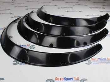 Универсальные пластиковые накладки 50 мм (4 шт) на арки колес ВАЗ в интернет-магазине avtofirma63.ru 
