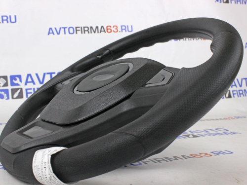 Руль Барс для а/м 2121, 2101-2107 со вставками черный глянец