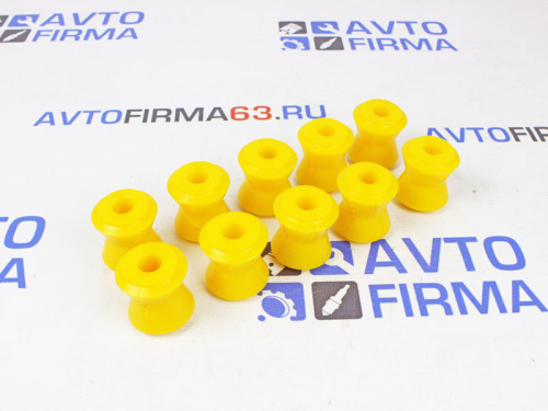 Комплект втулок реактивных штанг желтый полиуретан CS20 Comfort на Лада Нива 4x4 в интернет-магазине avtofirma63.ru 