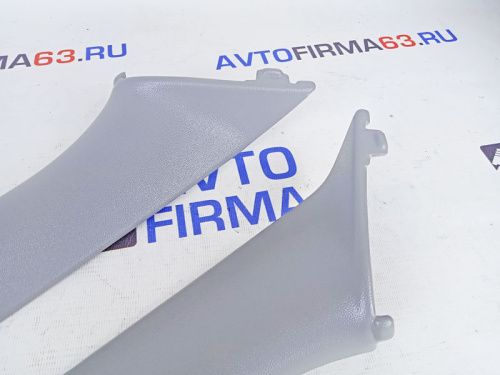 Облицовка стоек под твитер на Лада Ларгус (высокочастотники направлены в салон)