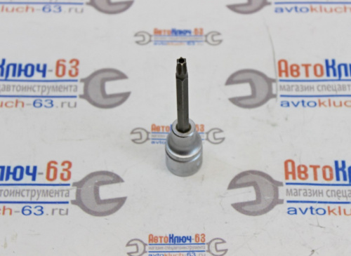 Торцевая головка-бита Torx с отверстием 1/2 T-30H 100 мм Force в интернет-магазине avtofirma63.ru 