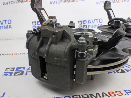 Усиленные нерегулируемые ступицы в сборе с вентилируемым тормозным диском для литых дисков 2121-2123 на Лада 4x4 Нива