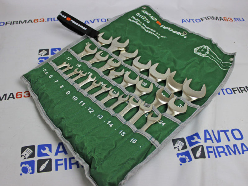 Набор ключей комбинированных 27 предметов в  тетроновой сумке Дело Техники  в интернет-магазине avtofirma63.ru 