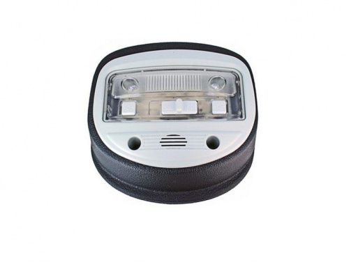 Черный корпус фонаря с плафоном универсальный