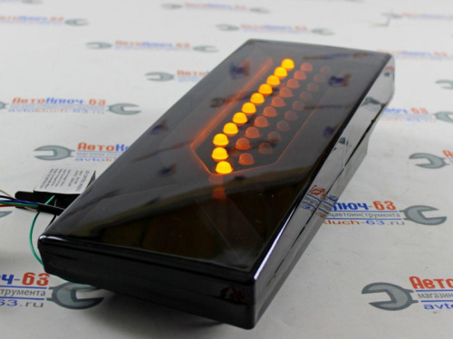 Задние фонари для а/м 2109-2114 Иксы диодные тонированные с бегающим поворотником в стиле лексус