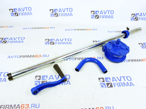 Ручной роторный насос для раздачи масла из бочек объемом 60-220 л Nordberg в интернет-магазине avtofirma63.ru 