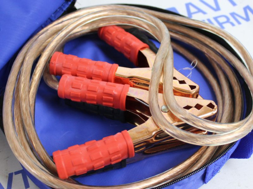 Провод прикуривателя 500А, L= 2,5 м в интернет-магазине avtofirma63.ru 