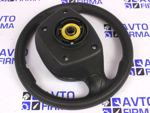 Руль Турбо на Лада Нива 4x4 с вставками карбон