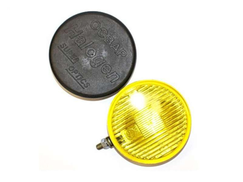 Противотуманные фары на ВАЗ 2101-2107, 2108-21099, Нива 4x4 желтые круглые ОСВАР