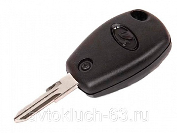 Ключ замка зажигания рабочий с чипом для Лада Гранта FL (под замок с/о, до февраля 2019 г. в.) в интернет-магазине avtofirma63.ru 