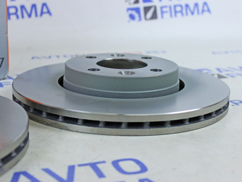 Диски тормозные передние R15 вентилируемые гладкие для а/м 2180-81, R-90, Рено Логан БАС в интернет-магазине avtofirma63.ru 