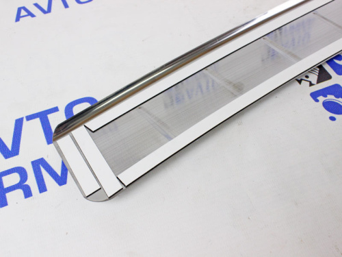 Защитная накладка на задний бампер хром с надписью Kalina на Лада Калина в интернет-магазине avtofirma63.ru 