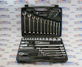 Набор инструмента 77 предметов с трещоточными ключами Дело Техники в интернет-магазине avtofirma63.ru 